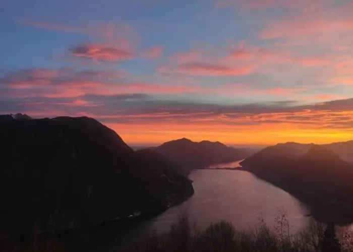 アパート La Perla Di Bre' ルガーノ